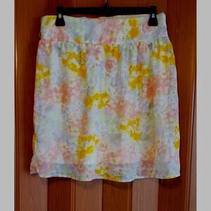Maurices size small  floral print skirt